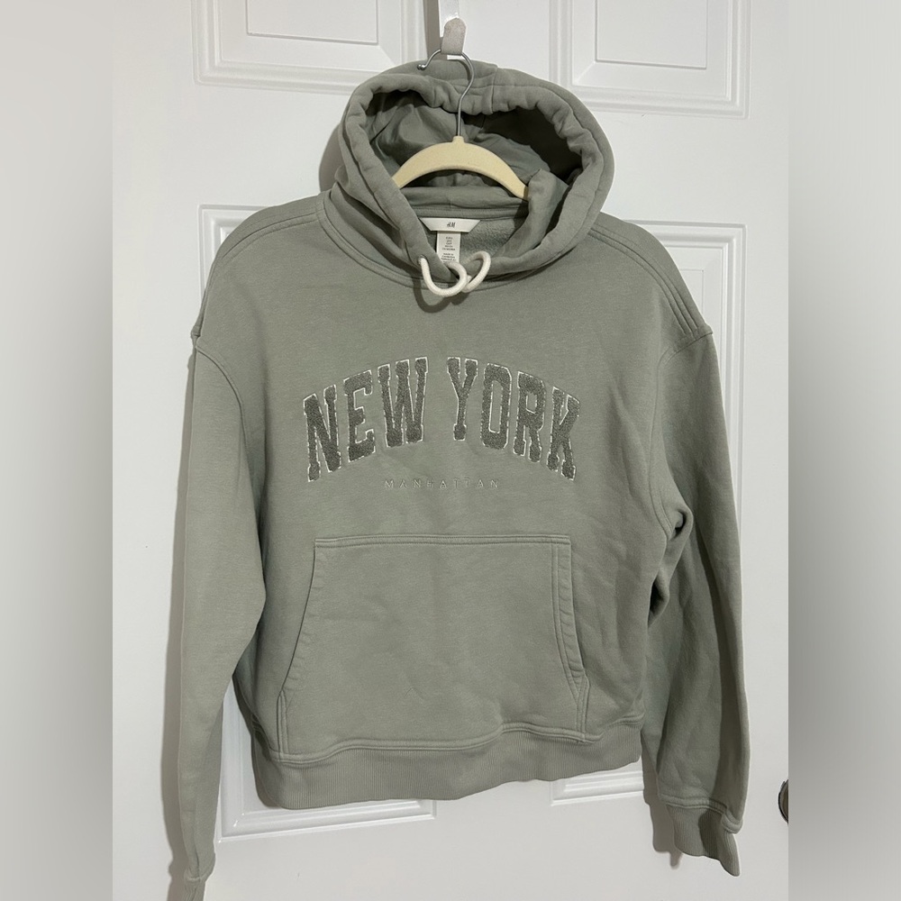 H&M Sage Green Women's Hoodie